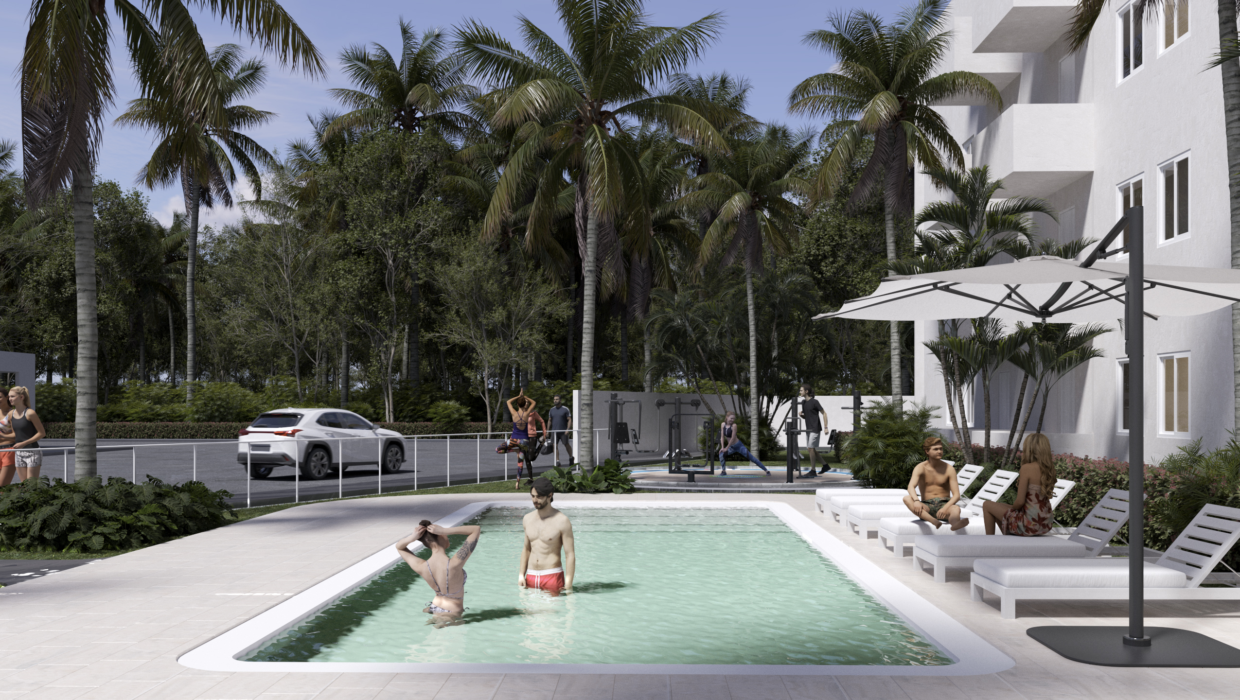 Vista general de Wesland Residences